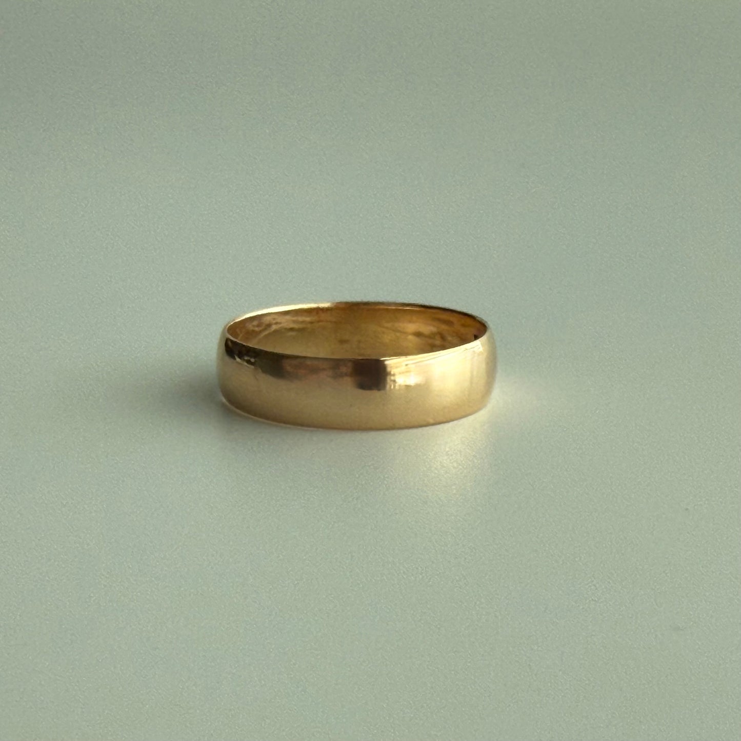 Antique 18K Gold Wedding Band | Birmingham 1908