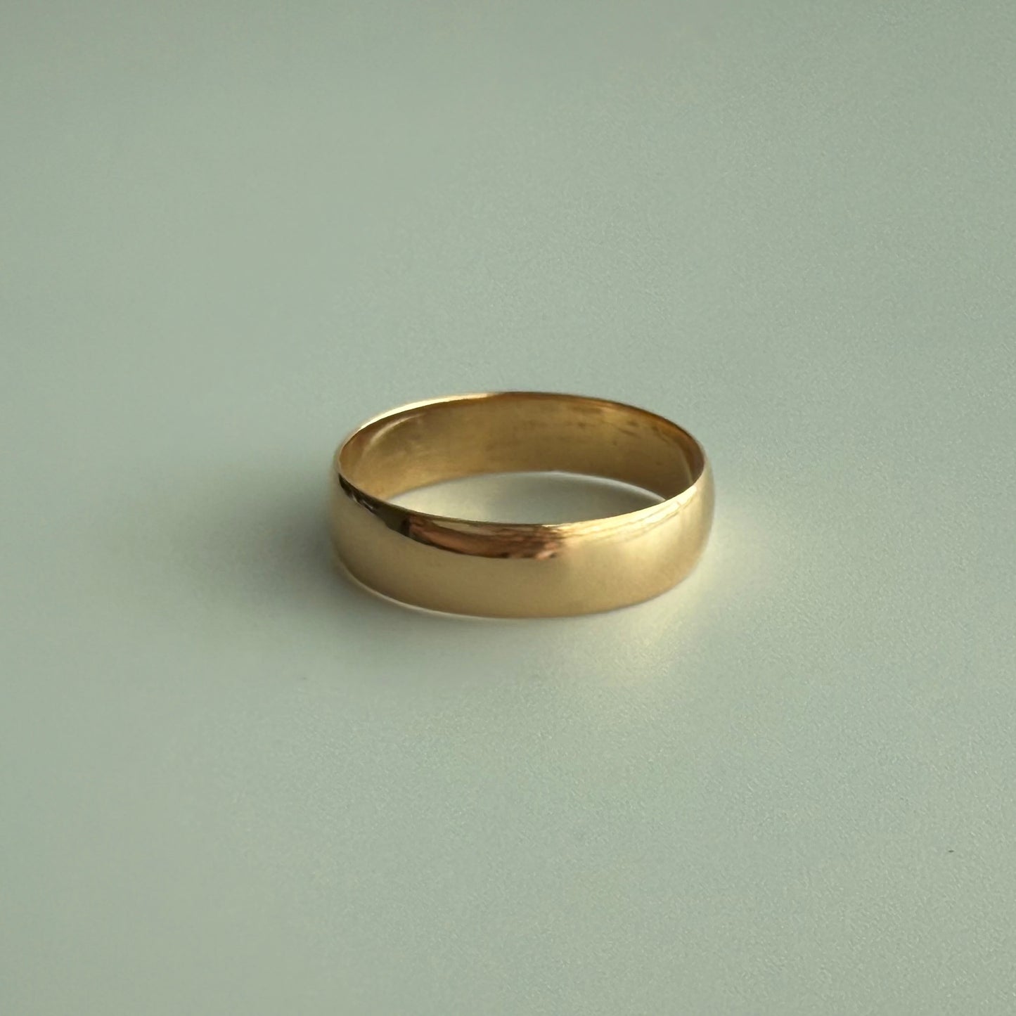Antique 18K Gold Wedding Band | Birmingham 1908
