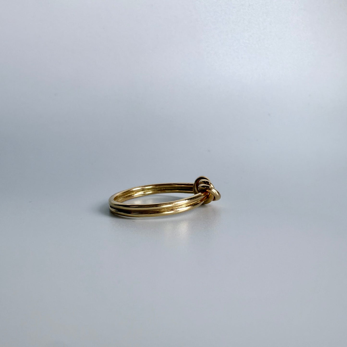 14K Gold Lover's Knot Ring
