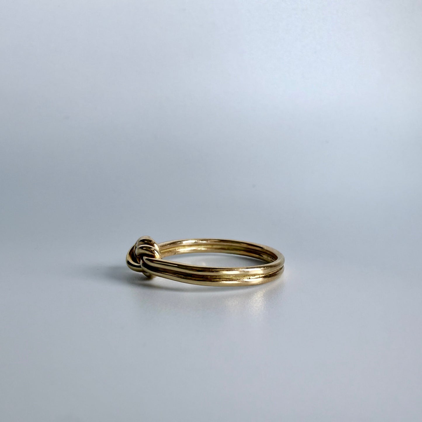 14K Gold Lover's Knot Ring