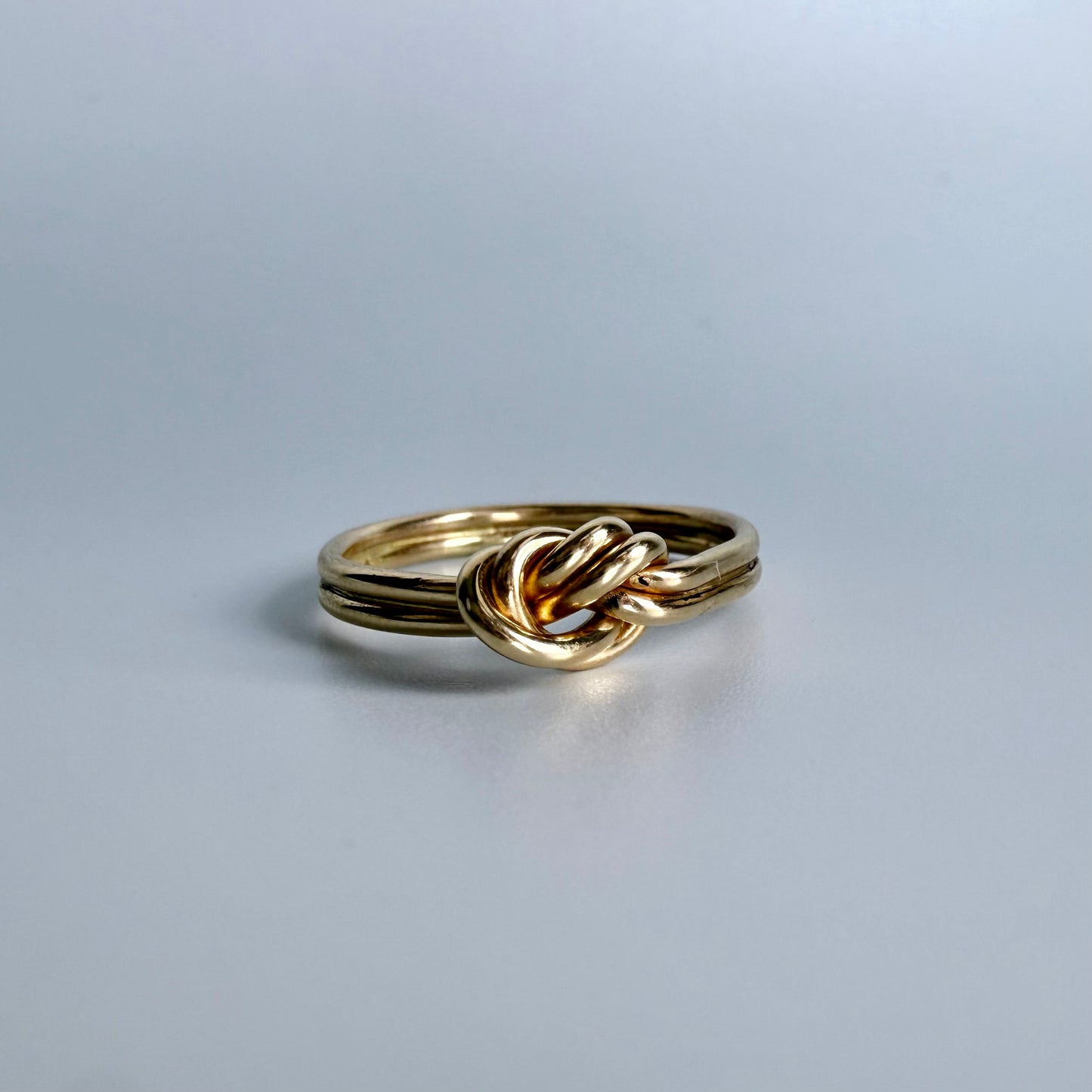 14K Gold Lover's Knot Ring