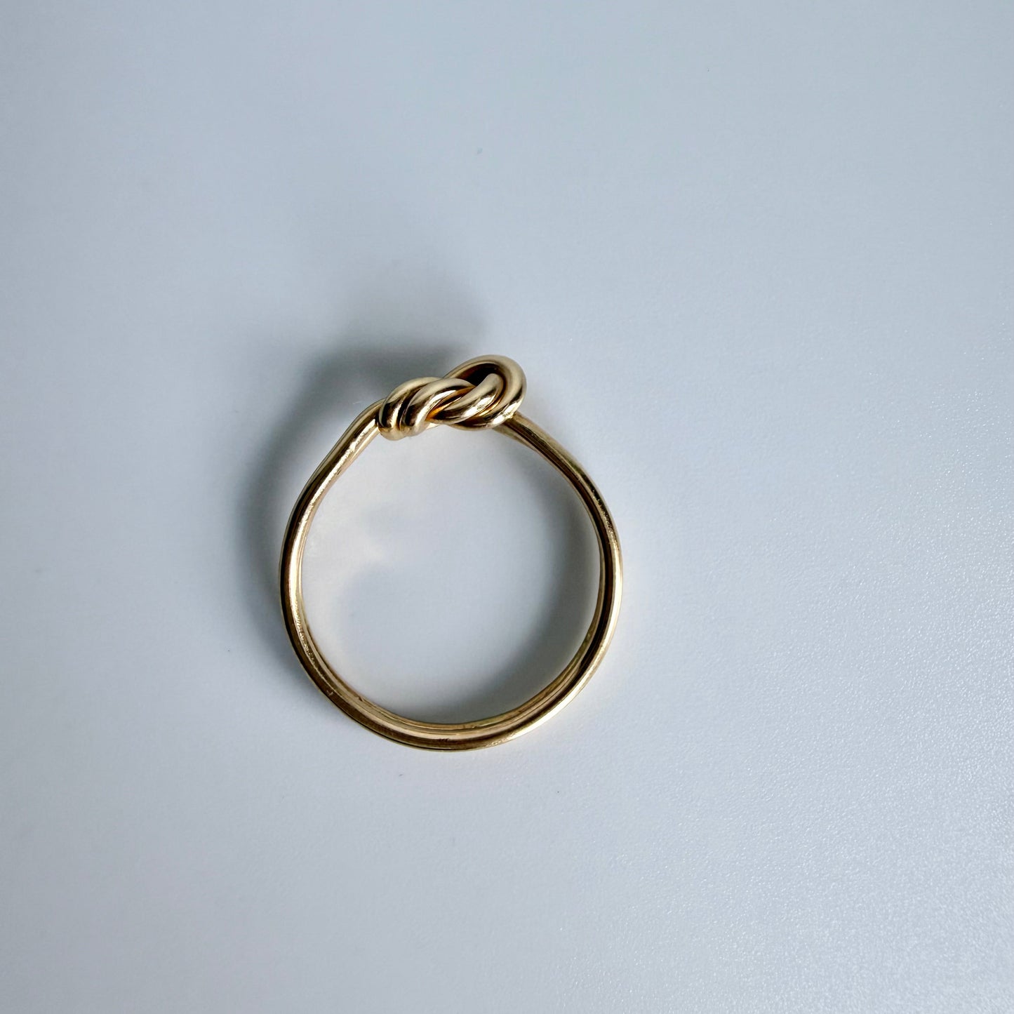 14K Gold Lover's Knot Ring