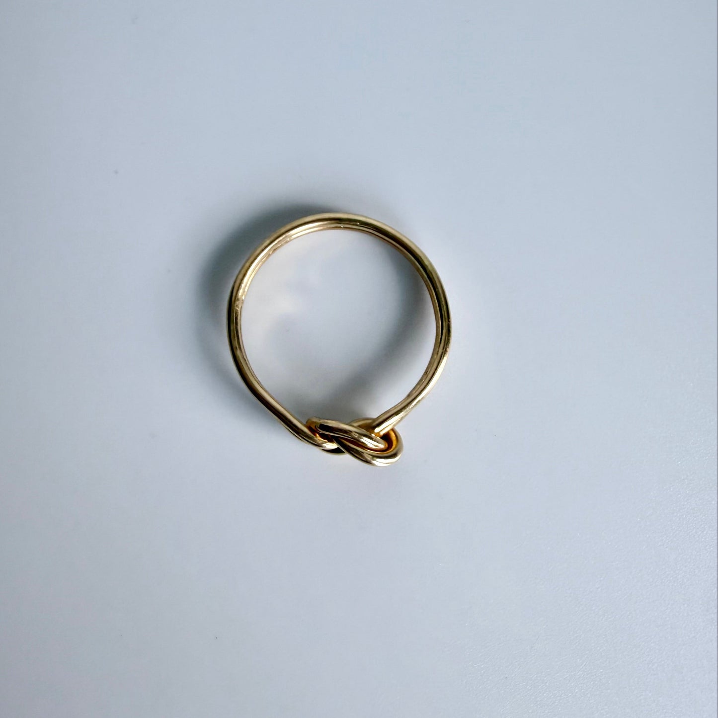 14K Gold Lover's Knot Ring